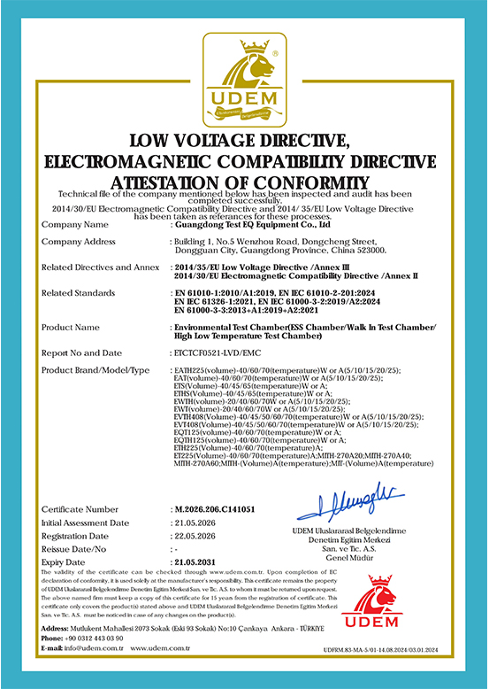 temperature humidity chamber-CE
