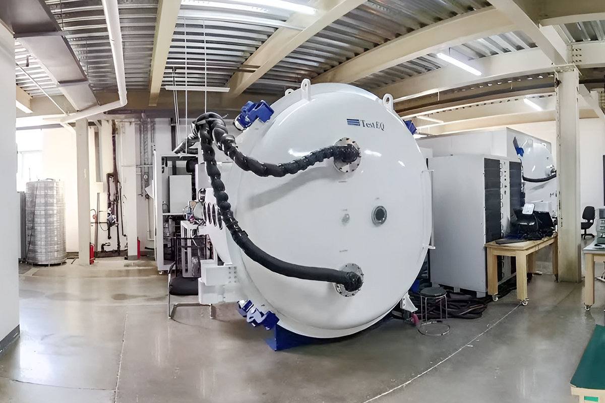 NASA GEVS thermal vacuum testing