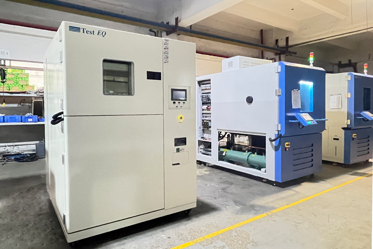 temperature cycling vs thermal shock testing